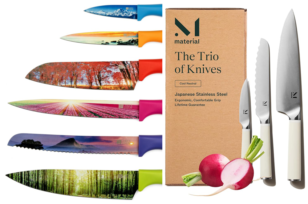 9 Alternatives to Material Kitchen Knives for Cooks Who Want More Color