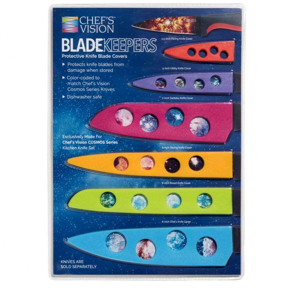 BladeKeepers Blade Covers for Cosmos Series Knife Set by Chef's Vision.
