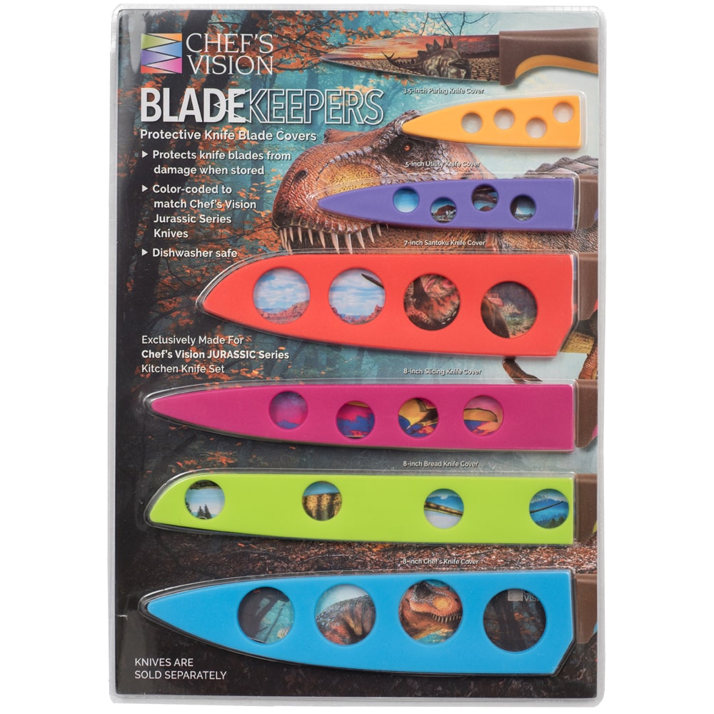 Chef's Vision BladeKeepers Blade Covers for Jurassic Series Knife Set