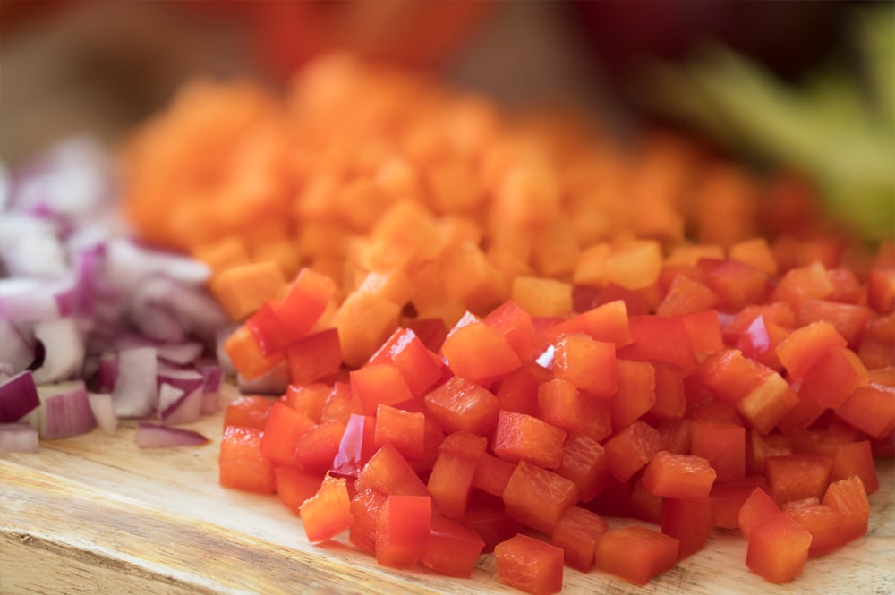 Roughly chopped, How to cut vegetables