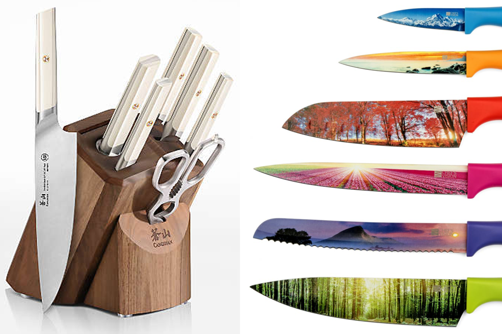 Chef’s Vision vs. Crate & Barrel Knives: Retail Classics vs. Artistic Originals
