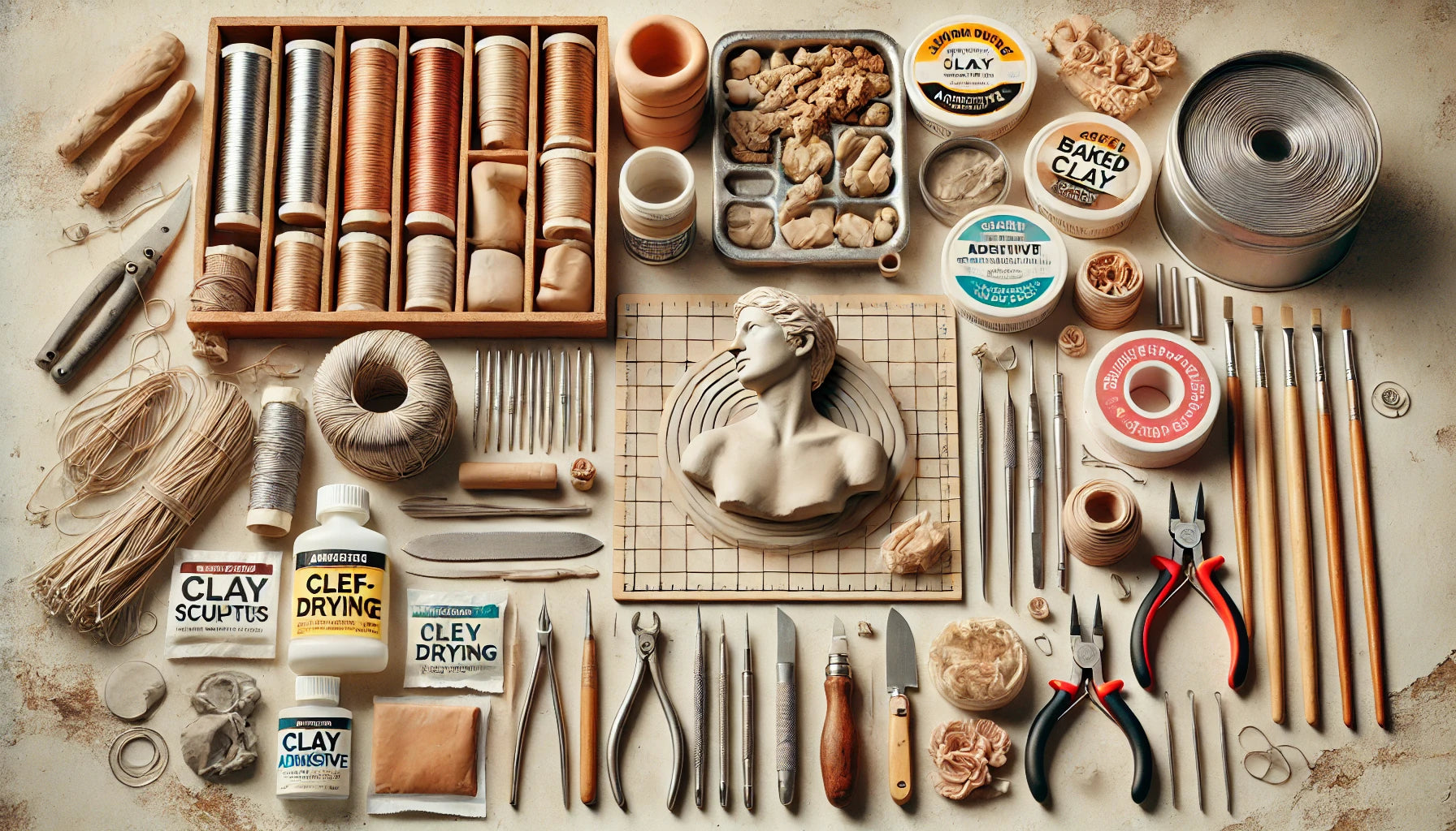 Basic Clay Objects 10 Essentials That You Need To Make a Clay Sculpture - Chef's Vision