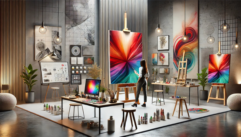 This Is How Much Fine Art Painters Make