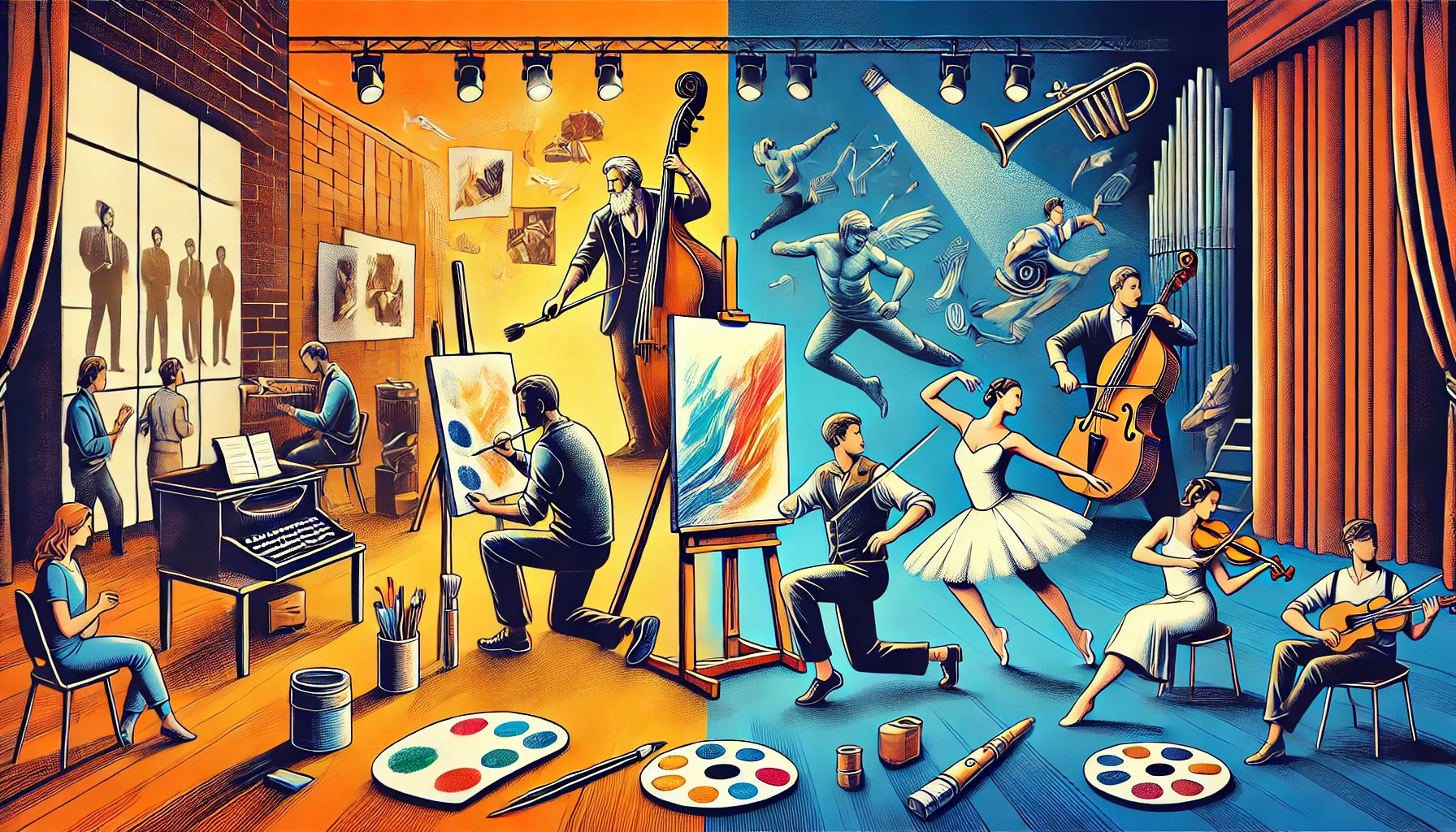 Fine Arts vs. Performing Arts: A Comparison