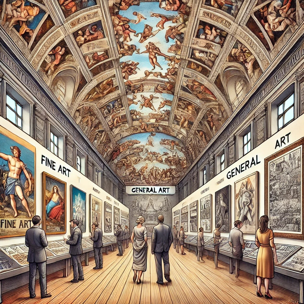 What Is Fine Art vs. Art?
