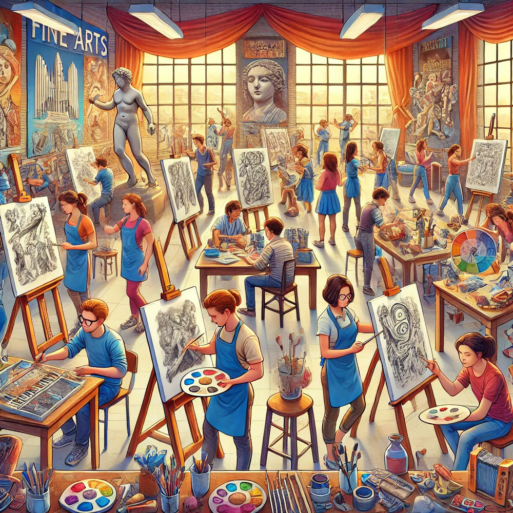 What Are Fine Art Classes?