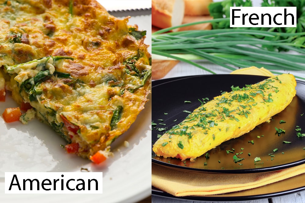 Easy French Omelette, French omelette, French omelet