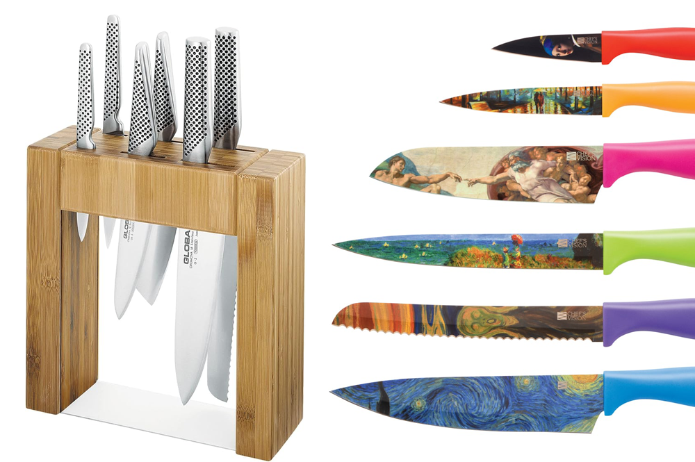 Global vs. Chef’s Vision: Minimalist Steel vs. Colorful Artistry