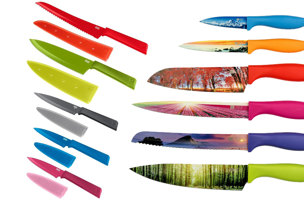 Kuhn Rikon Colori vs. Chef's Vision: Which Colorful Knife Set is a Better Gift?