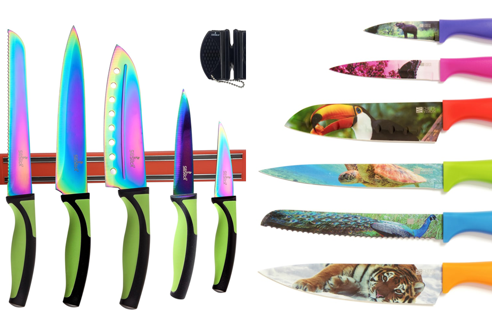 Chef's Vision vs. SiliSlick: Iridescent Rainbow vs. Themed Artwork