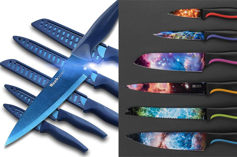 Chef's Vision vs. Wanbasion: The Best Colorful Knife Set on Amazon?