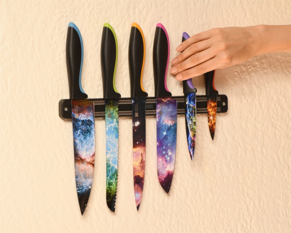 Wall-Mounted Magnetic Knife Holders