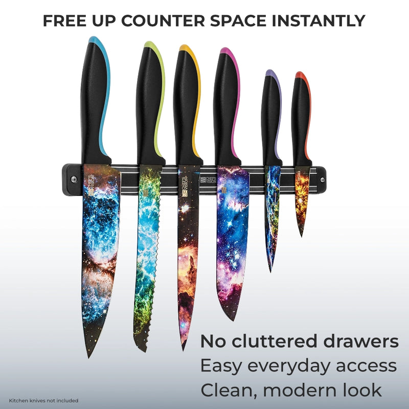 BEHOLD Wall-Mounted Magnetic Knife Holders