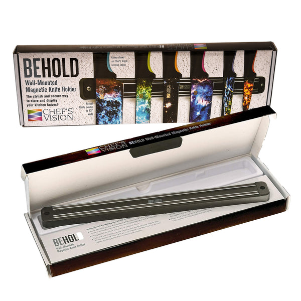 BEHOLD Wall-Mounted Magnetic Knife Holders