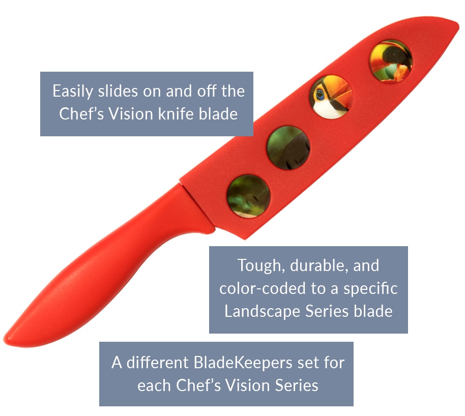 Chef's Vision Knife Set Review - Almost too Pretty to use