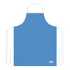 A vibrant blue Chef's Vision Color Apron from the color themed apron collection, set against a clean white background.