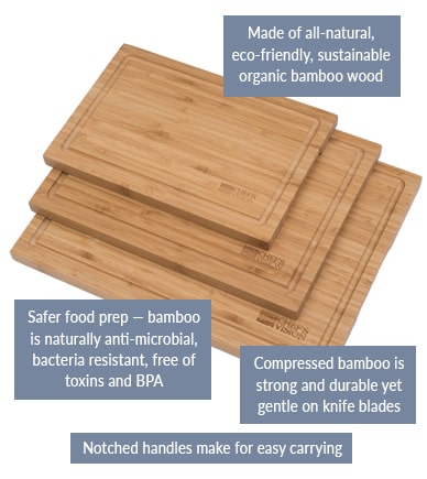 Wholesale Bamboo Cutting Board- 12x8 NATURAL