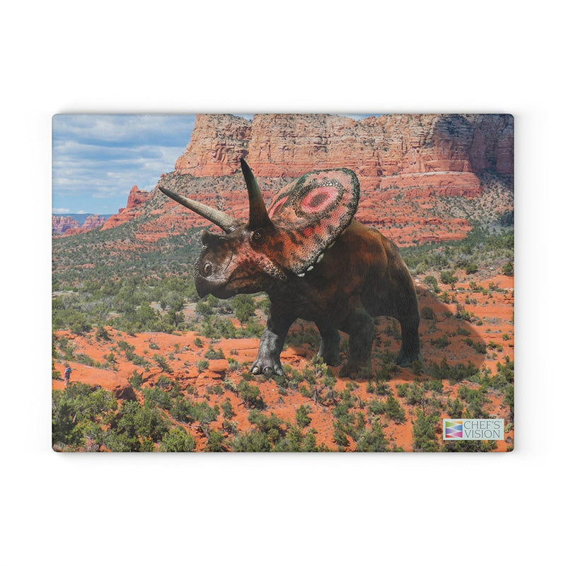 Chef's Vision SliceBright Glass Cutting Board - sedona, arizona.