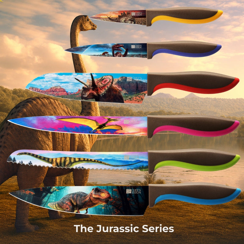 Jurassic Six-Piece Knife Set