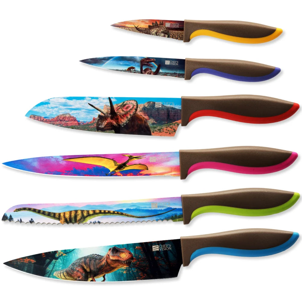 Jurassic Six-Piece Knife Set