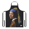 A Masterpiece Apron with a girl with a pearl earring. (Brand Name: Chef's Vision)