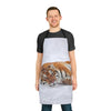 A man wearing a Chef's Vision Wildlife Apron.