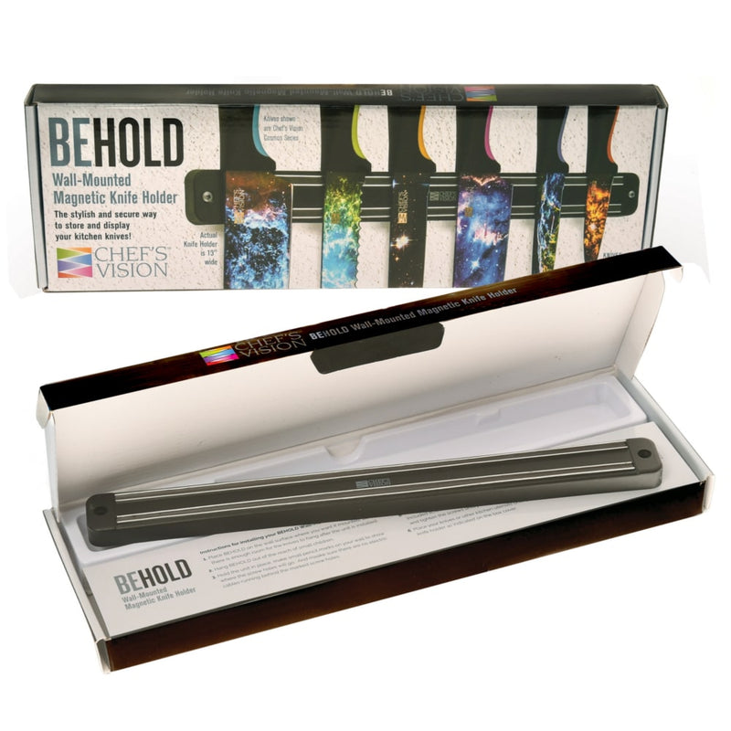 Behold Chef's Vision Magnetic Knife Holder in a box.