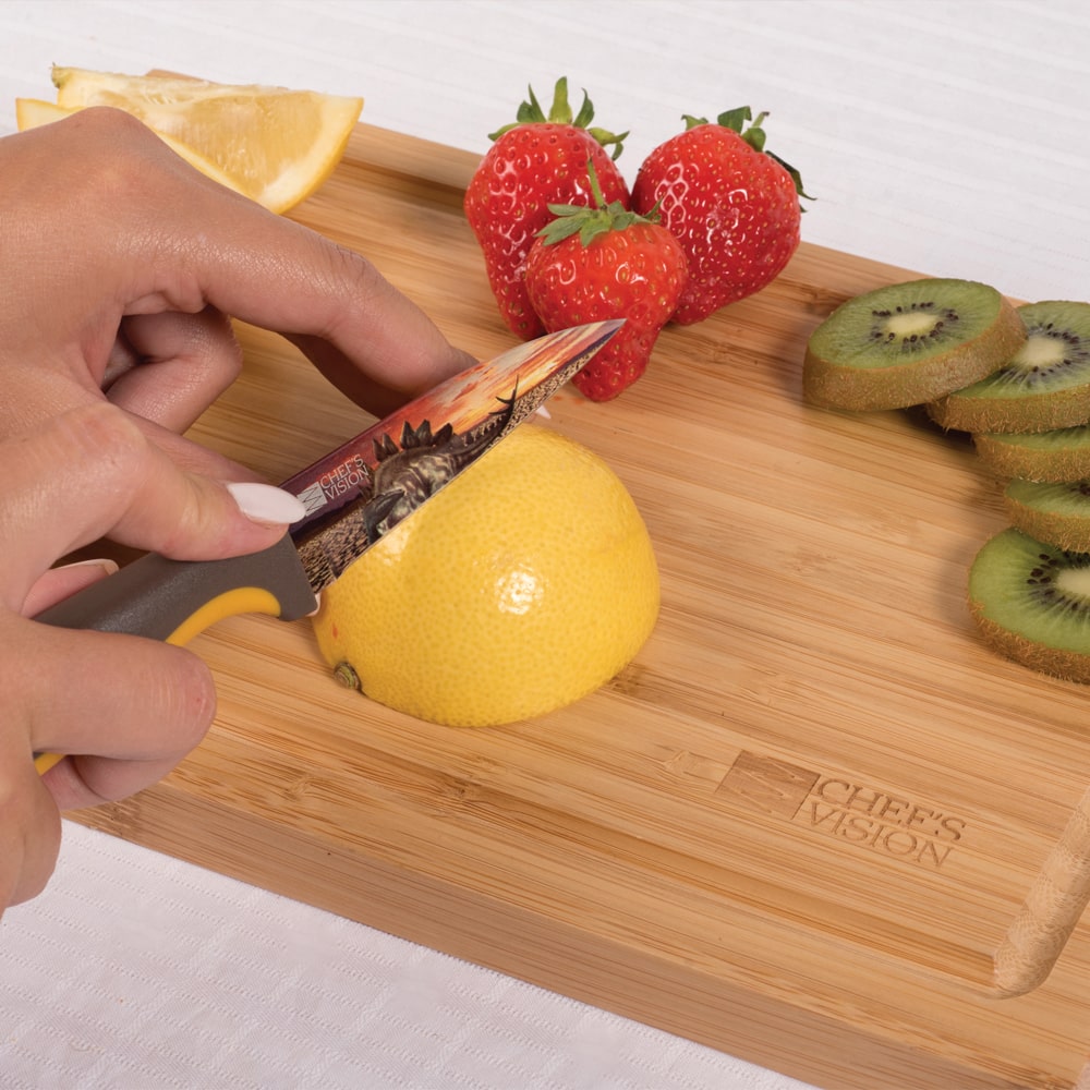 SliceBright Color Glass Cutting Board - Chef's Vision